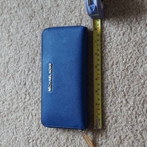 Michael Kors Blue Wallet